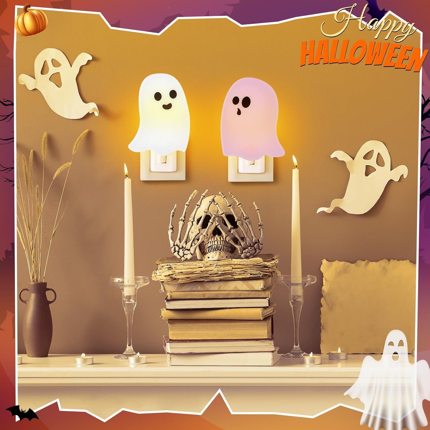 💥ON SALE💥Halloween Ghosts Night Light