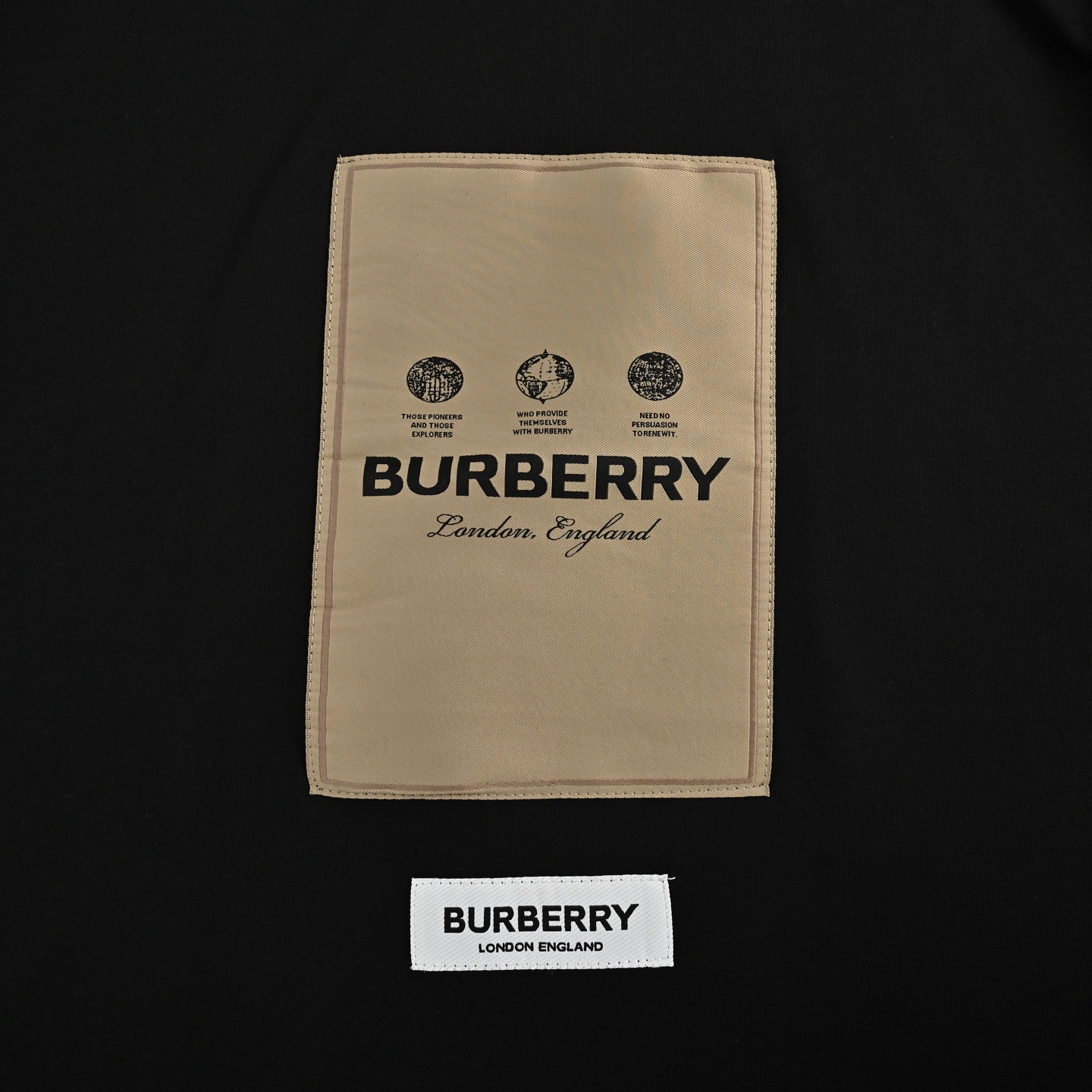 Burberry chest label short sleeves