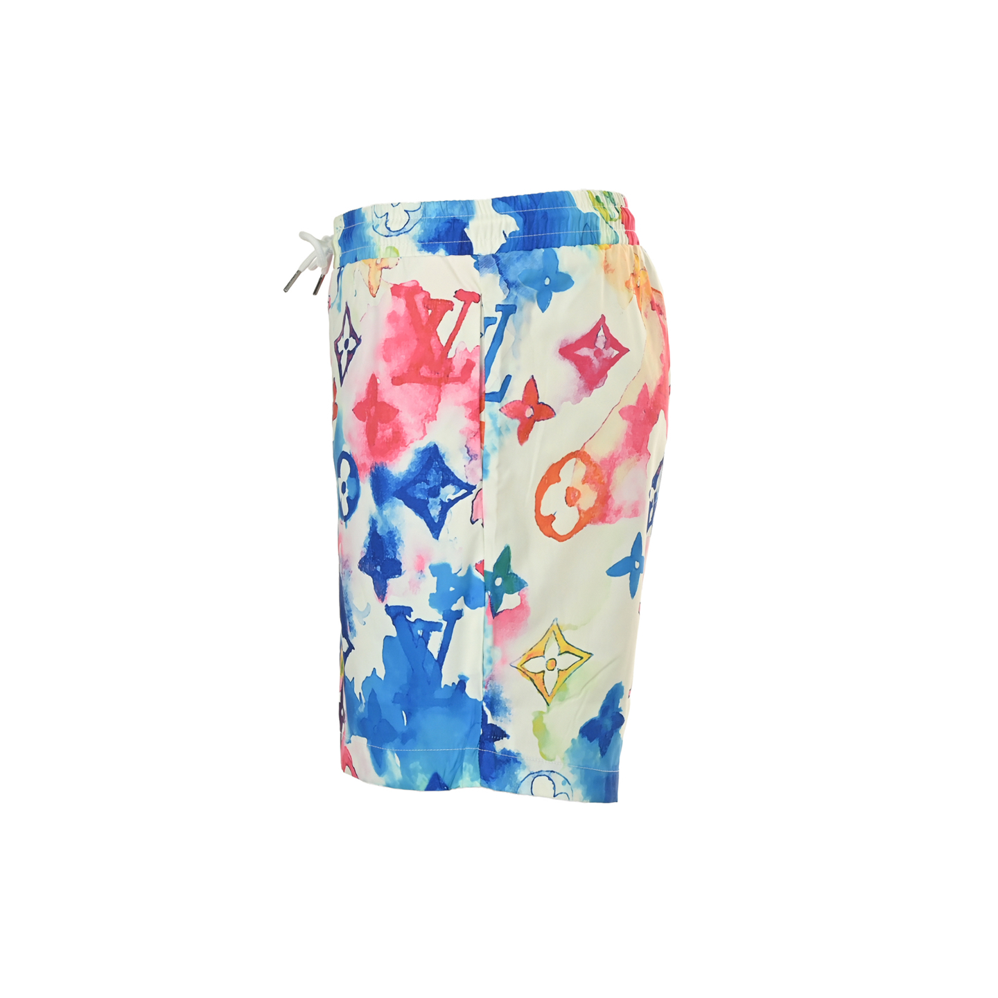 Louis Vuitton 25ss full print monogram ink rendering beach shorts