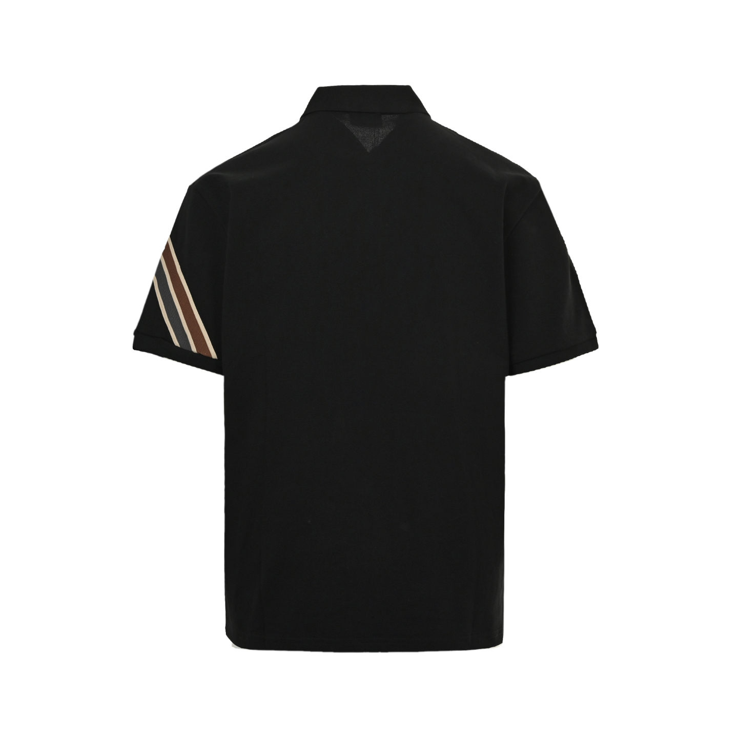 Moncler 25ss arm webbing patchwork badge Polo short sleeve