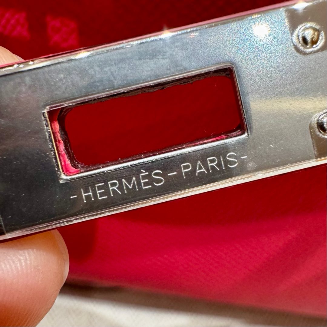 Hermes mini kelly2 i6Rose extreme handbag (handmade custom)