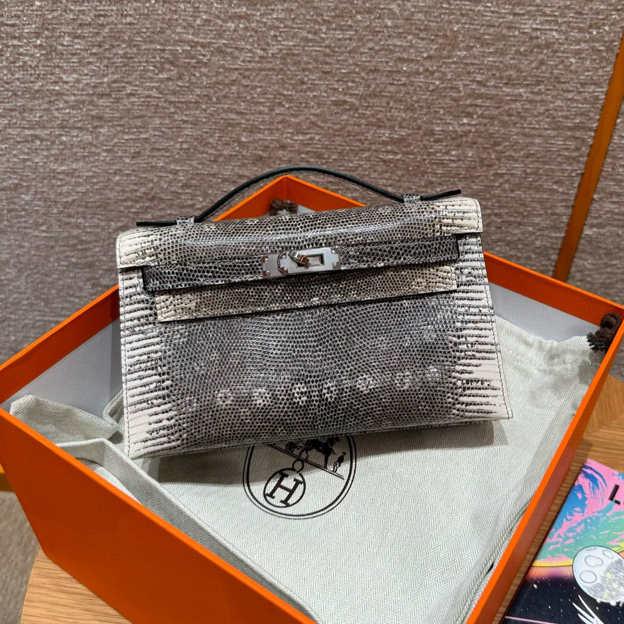 Hermès Kelly Pochette 1BOmbre Handbag (Handmade to Order)