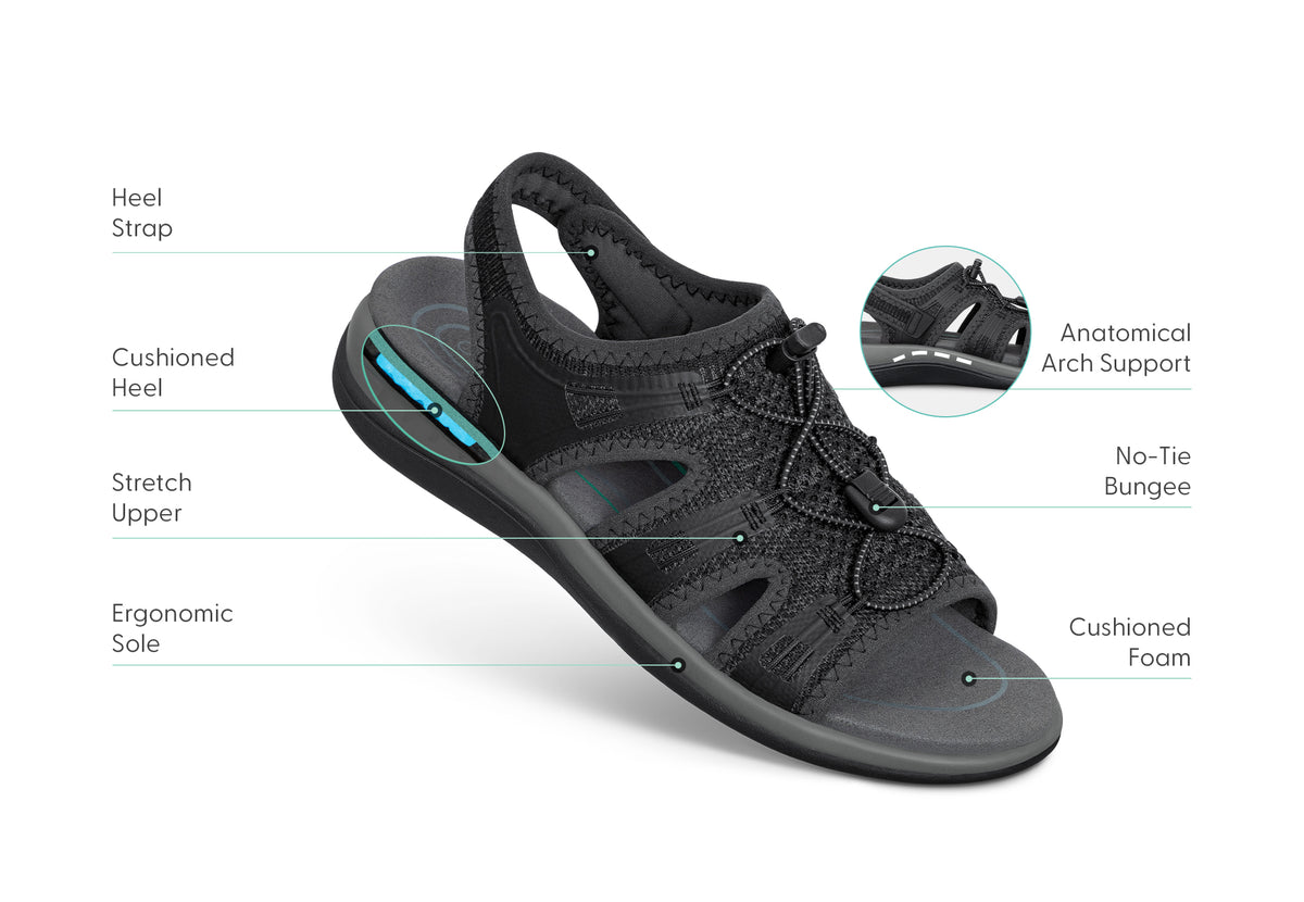 Women's Support & Soft Adjustable Sandals