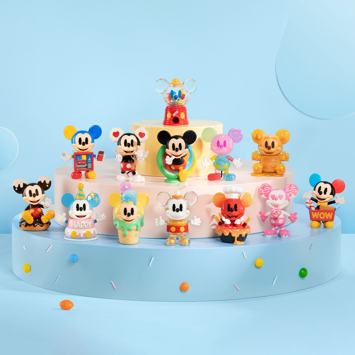 POP MART Disney Mickey Childhood of Boundless Imagination Series Figures [1 Blind Box]