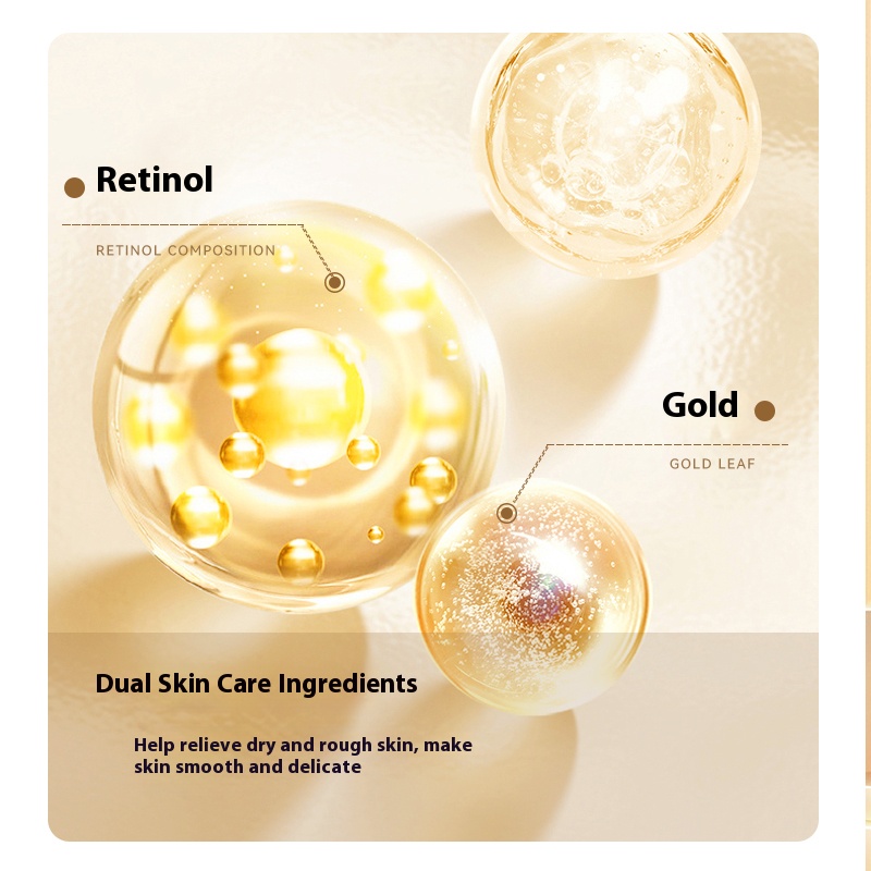 【 New Welfare 】QINGLING-Retinol snake venom peptide gold mask