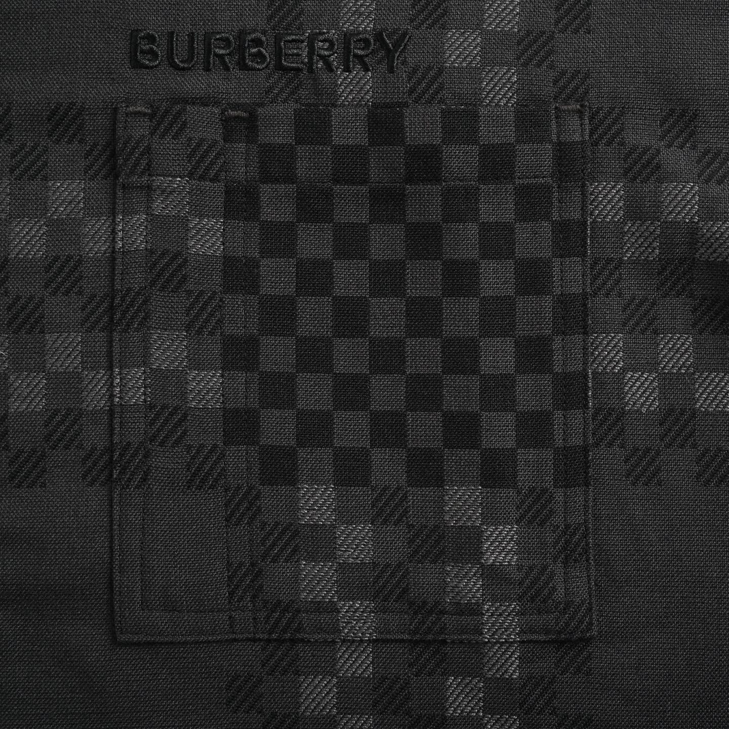 Burberry 24Fw pixel wool blend Harrington jacket