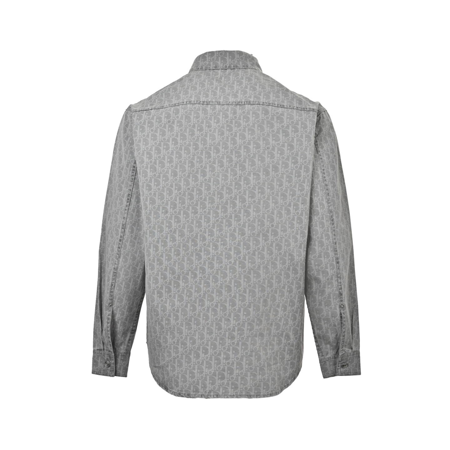 Dior 24Fw all-over print denim shirt