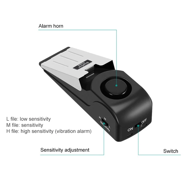 🔥Hot Sale Now-SAVE 55% OFF🔥120DB🚨Door Stop Alarm
