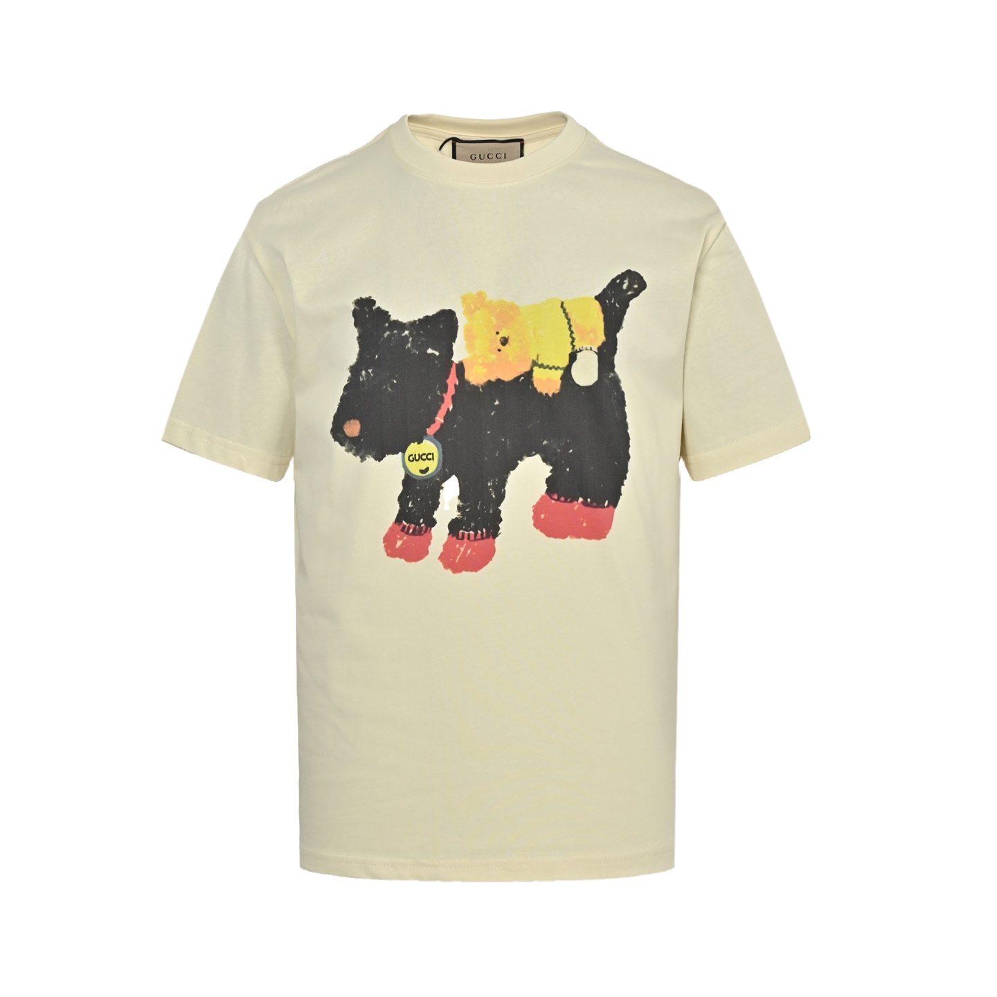 Gucci 25ss funny cartoon series printed short sleeves