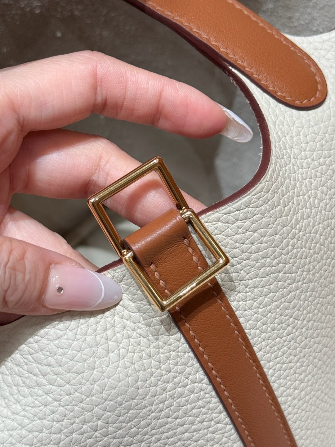 Hermès Picotin lo 10Craie37gold handbag (handmade to order)