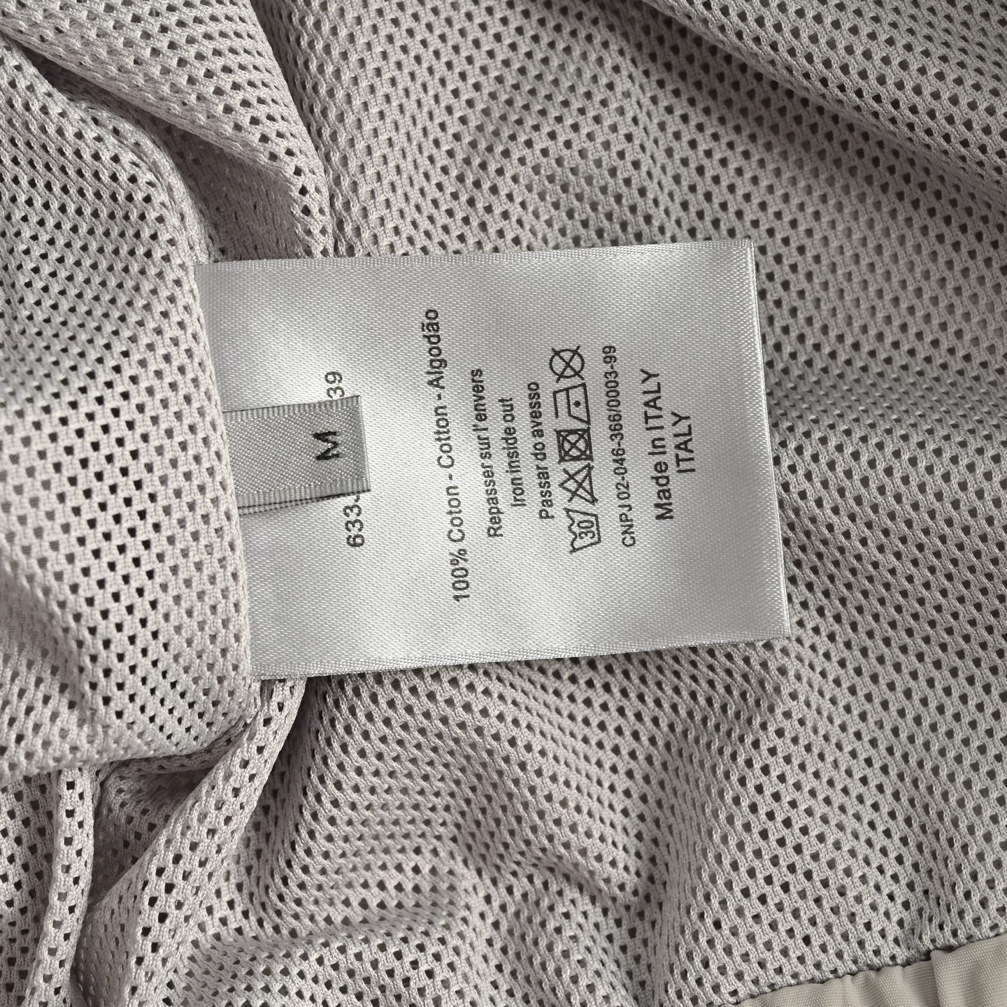 Dior 25ss pocket logo cargo shorts