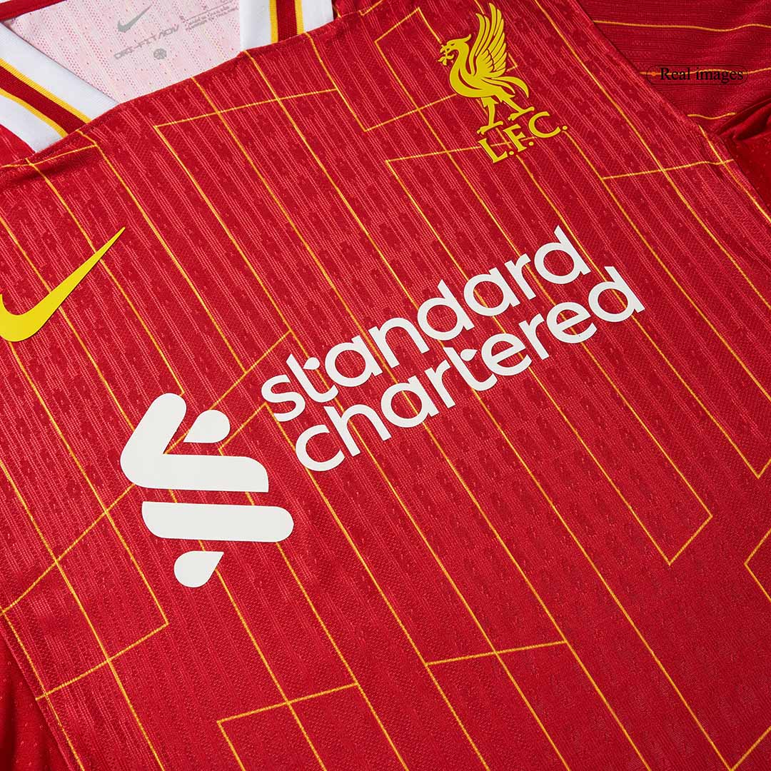 Authentic football shirt CHAMPIONS #20 Liverpool Home Shirt 2024/25