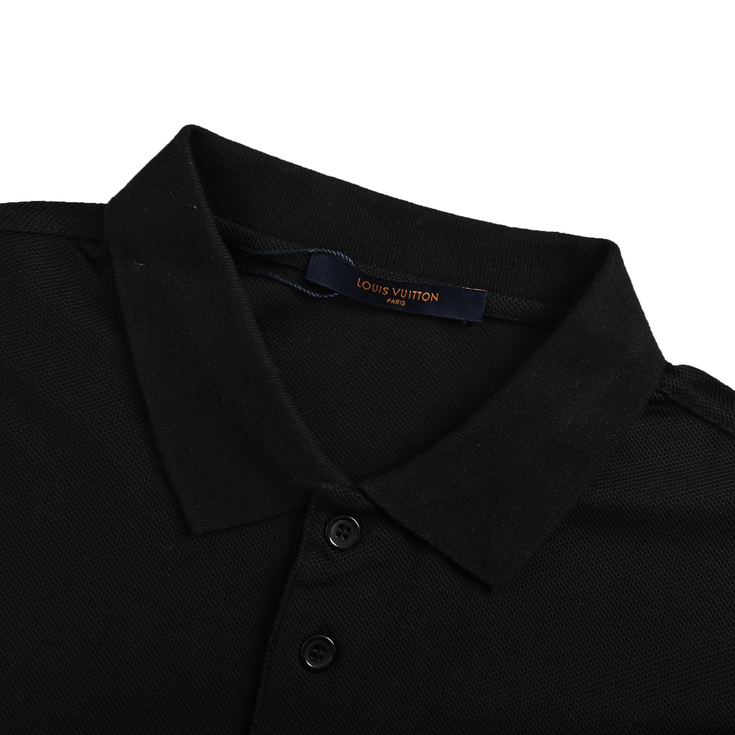 Louis Vuitton Logo Embroidered Polo Short Sleeve