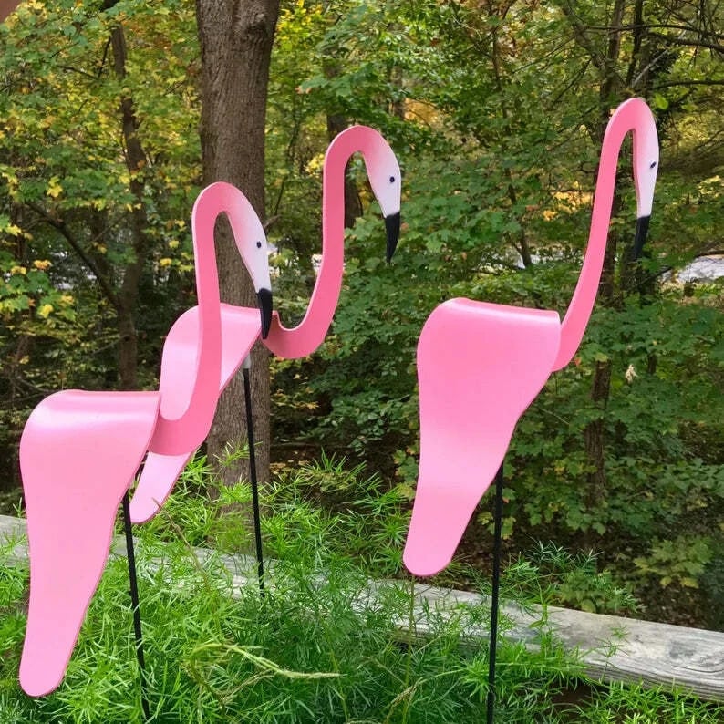 (🔥Last Day Promotion-SAVE 50% OFF)🦩Swirl Bird-a whimsical and dynamic bird that spins with the slight garden breeze💐Buy More Save More