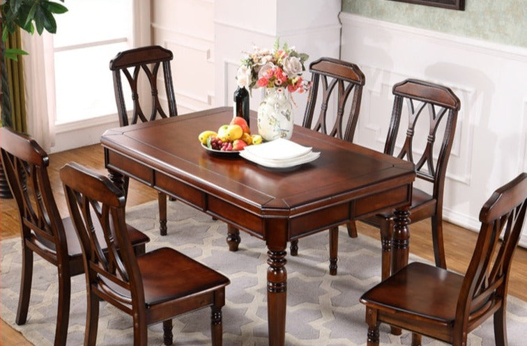 Blakely BOSTON HILTON American Italy Style Dining Table Set ( 4 to 6 Seater )