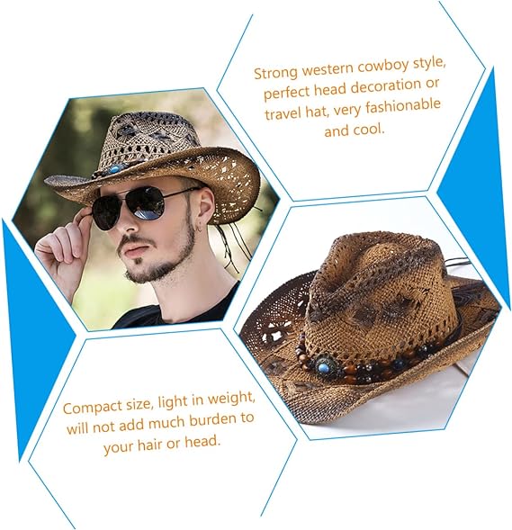 👍2024 New Arrival- 50% OFF💥Straw Cowboy Hat