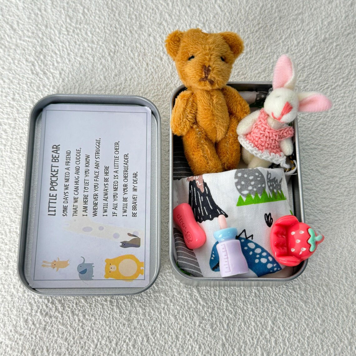 Pocket Plush Bunny Anxiety Pocket Hug