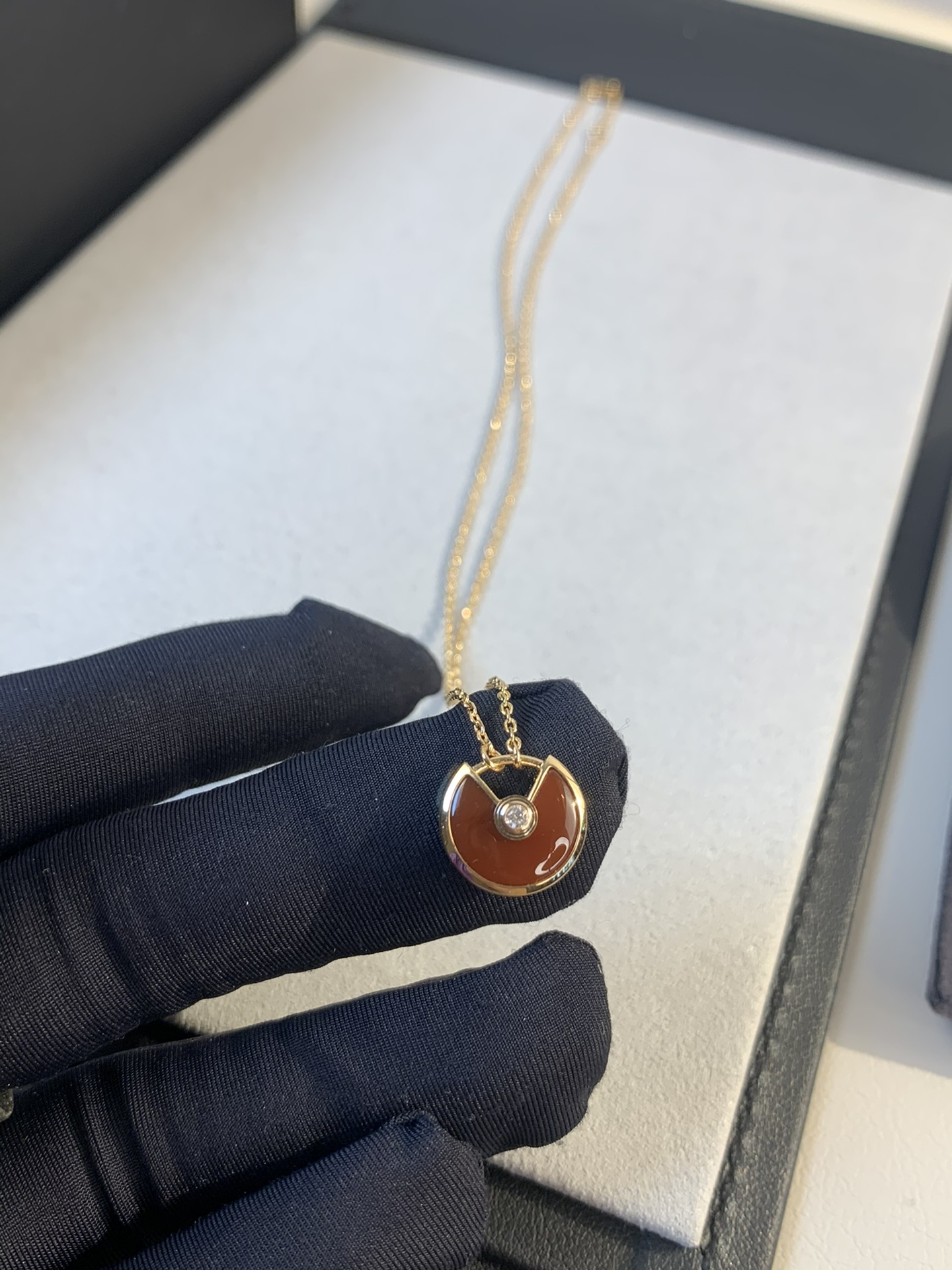 Cartier Carnelian Necklace