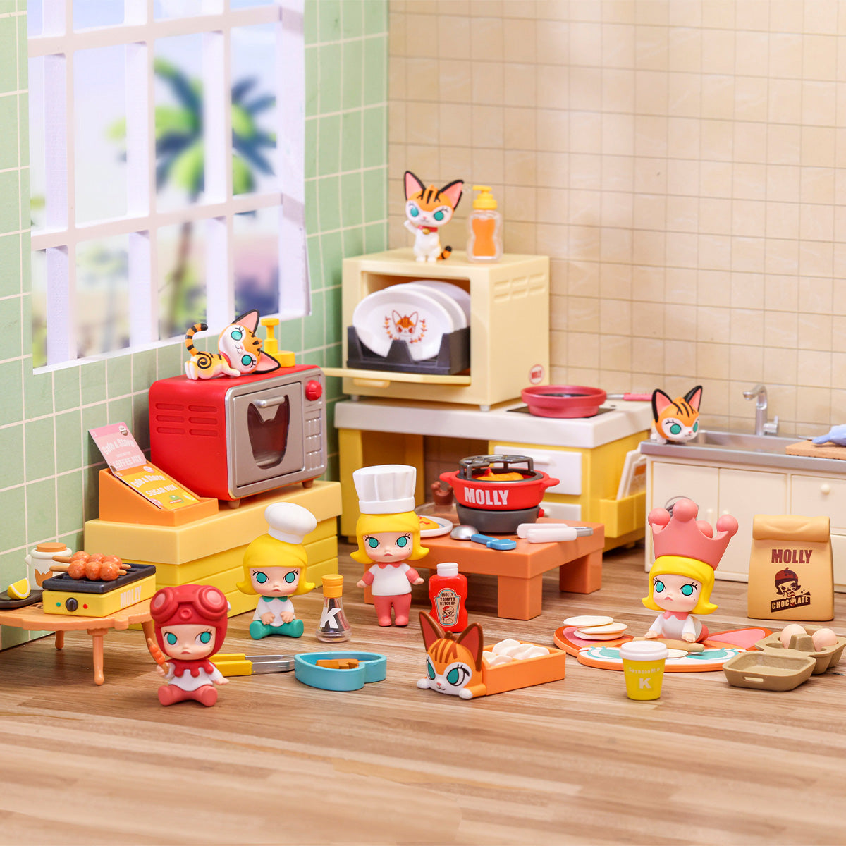 POP MART MOLLY Cooking Series Prop [1 Blind Box]