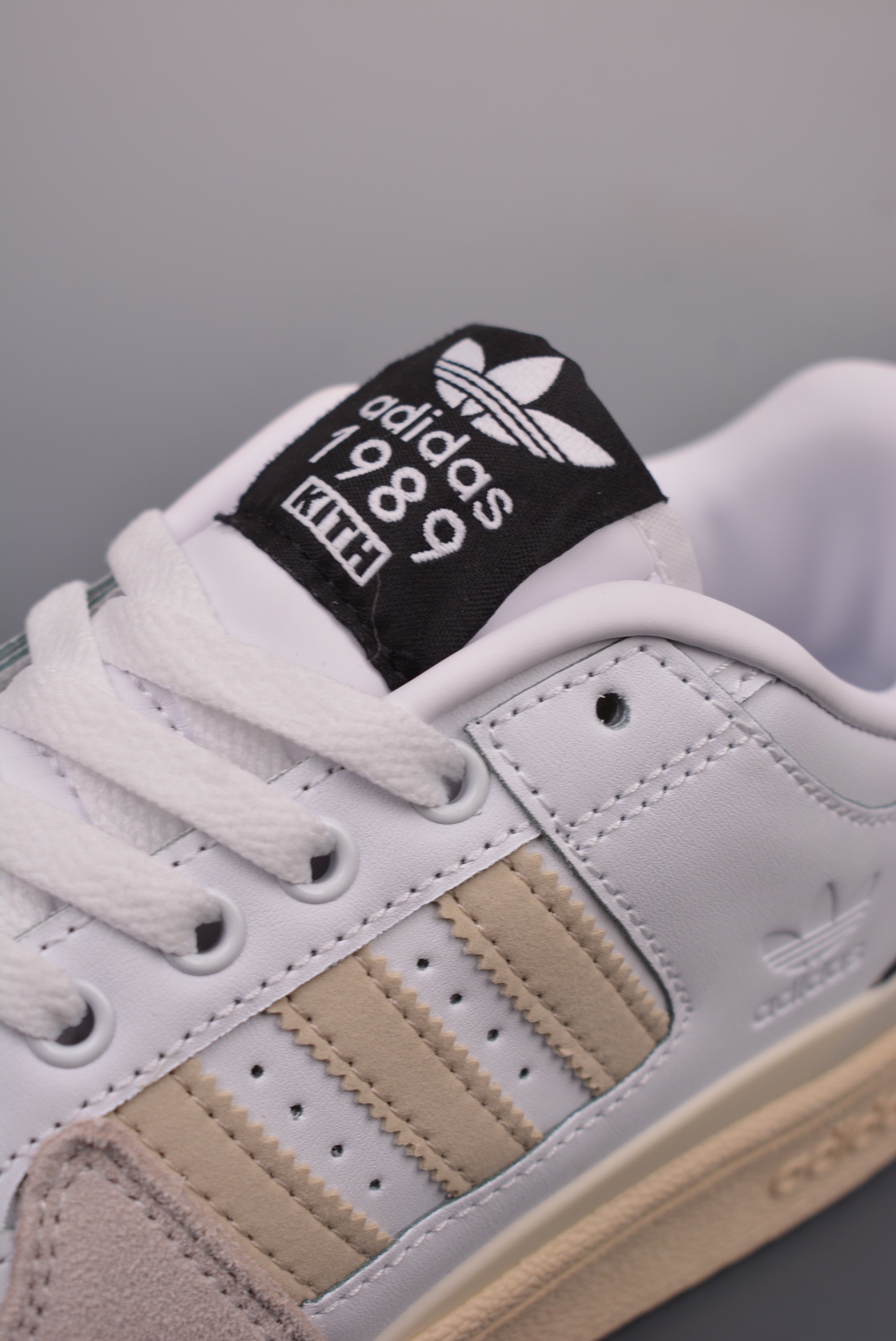 KITH x Adidas Originals Forum 84 Low CL Grey White Black GY2541
