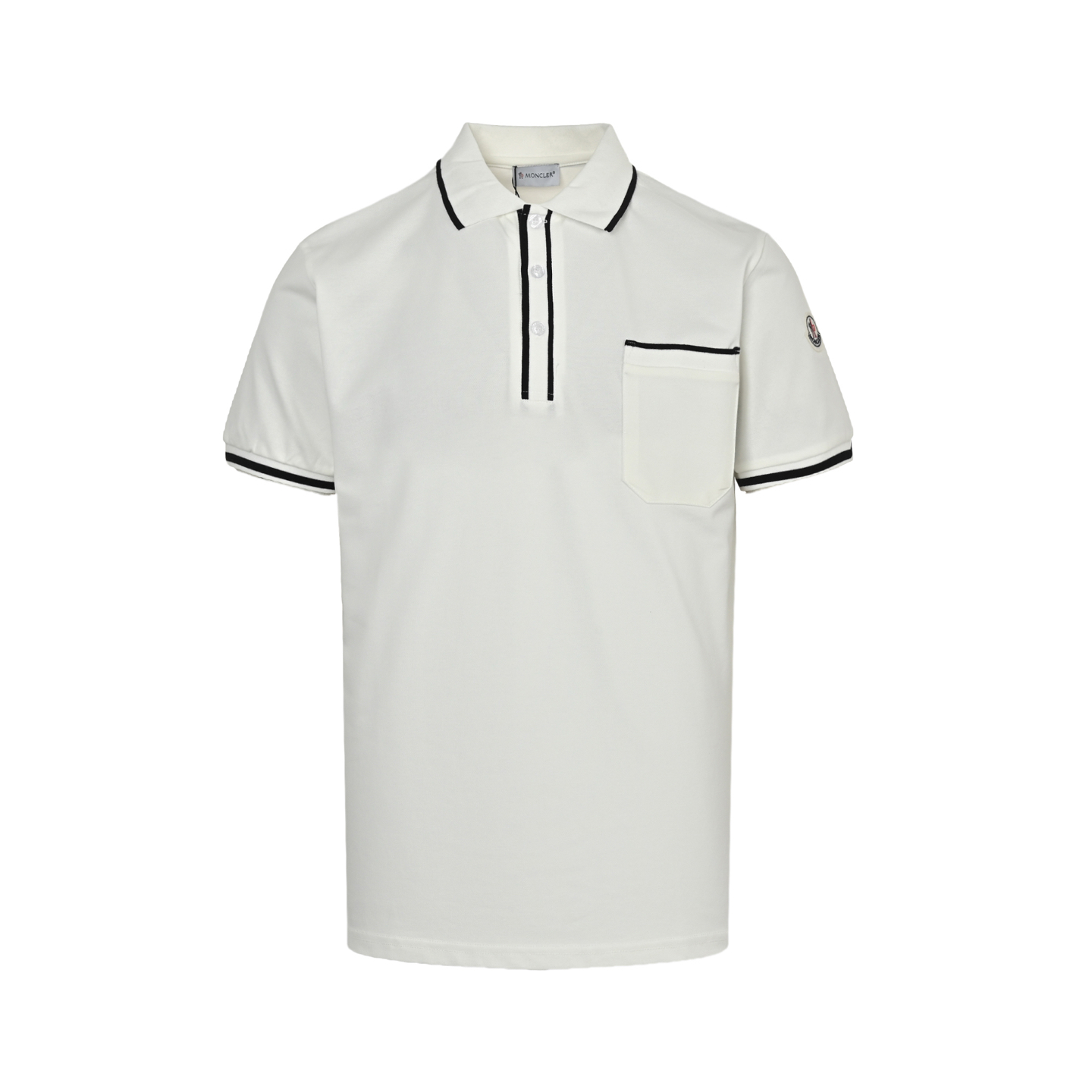 Moncler 25ss arm logo polo short sleeve
