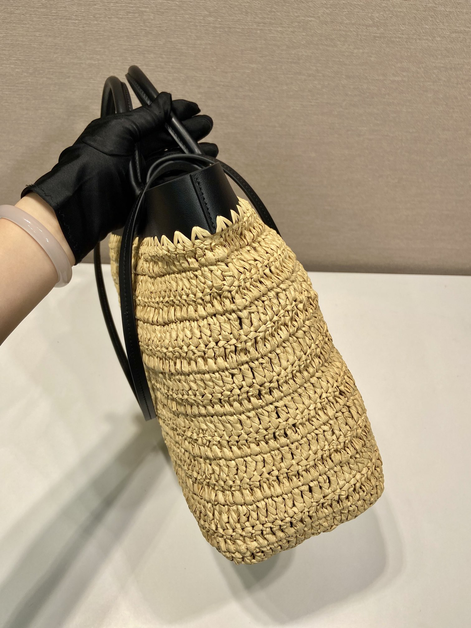 Prada Woven Tote Bag Large 1BG499