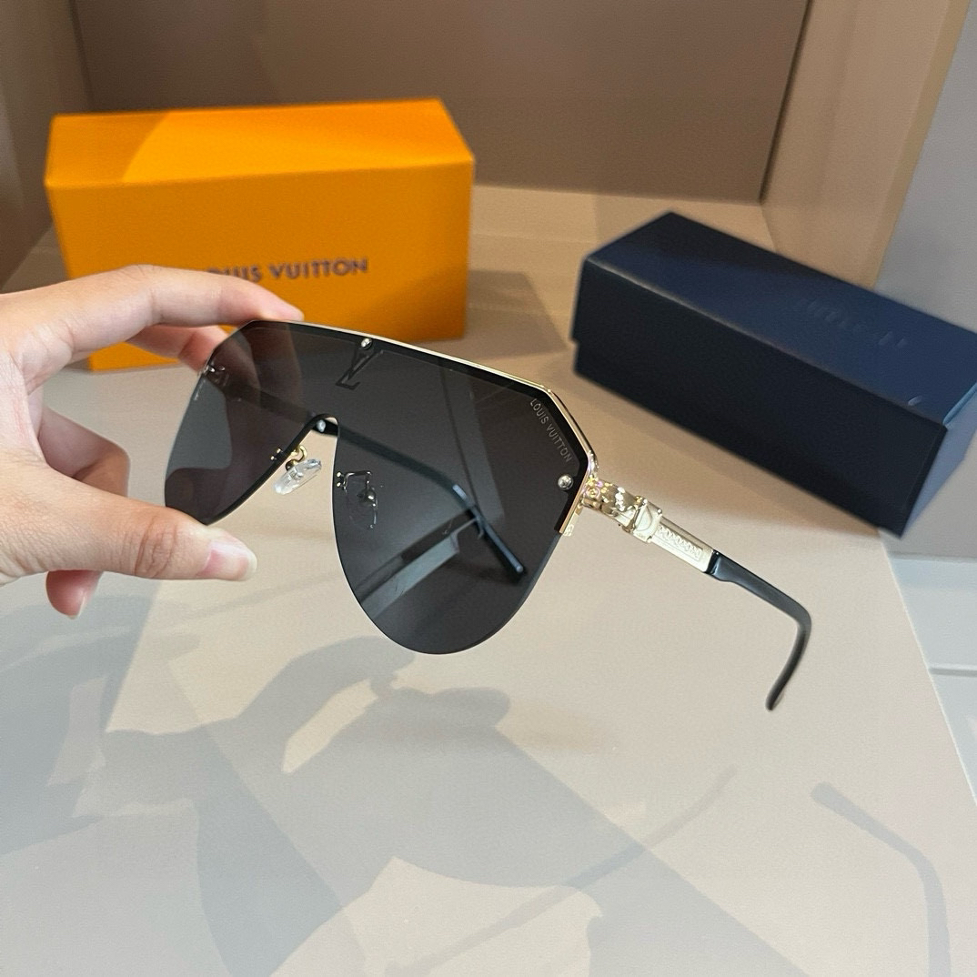 Louis Vuitton half-rim sunglasses