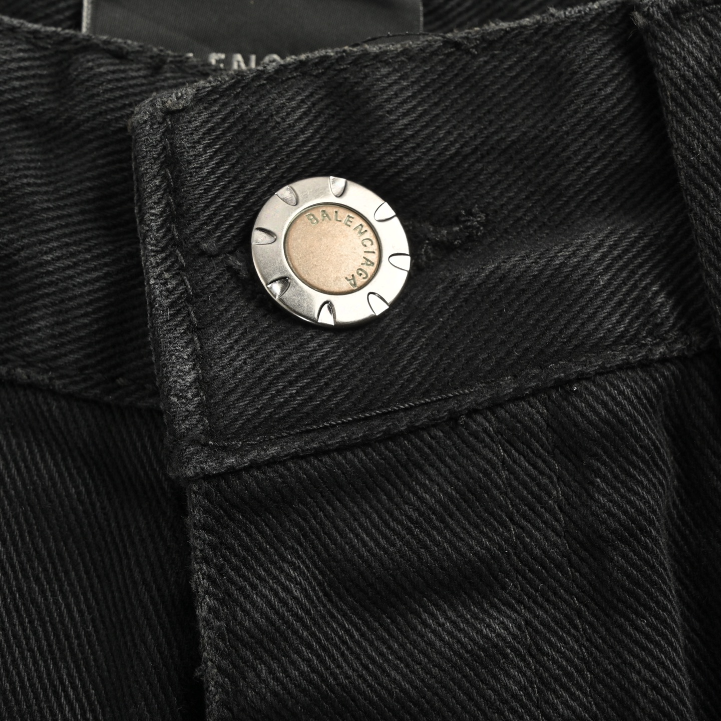 Balenciaga 25ss patchwork lumberjack jeans