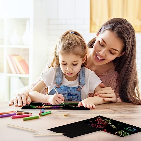 Rainbow Magic Scratch Off Paper-Save 50%