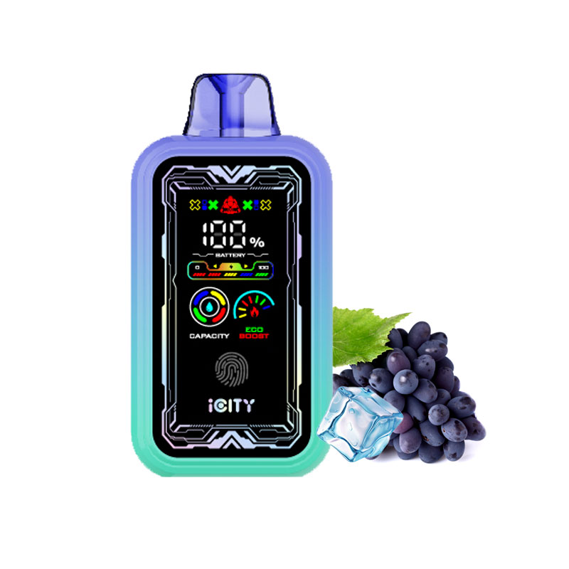 iCity CT 35000 Touch Button Disposable Vape Kit 850mAh 25ml (35000 Puffs)-18724005