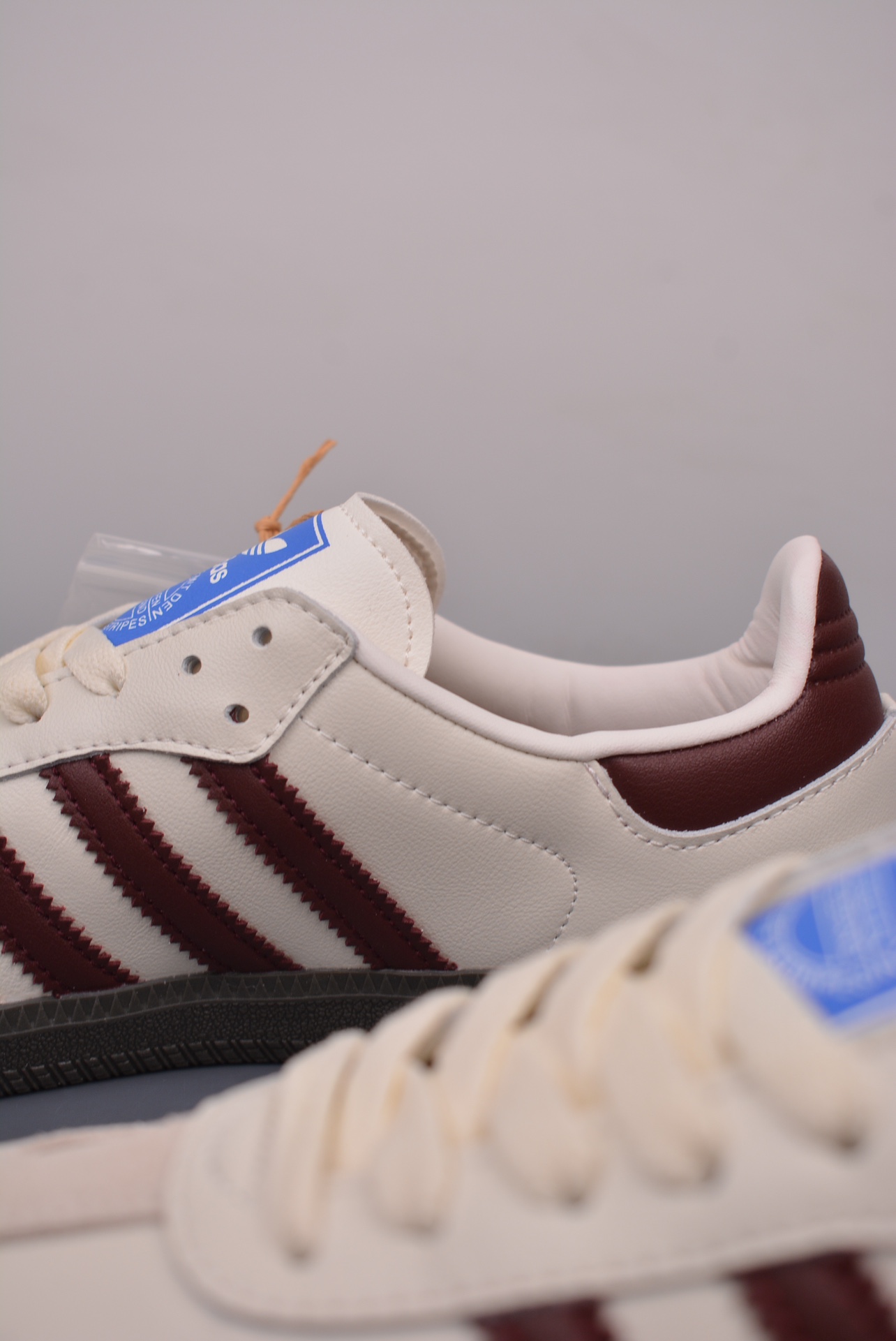 Adidas Originals Samba OG Putty Grey Maroon ID1482