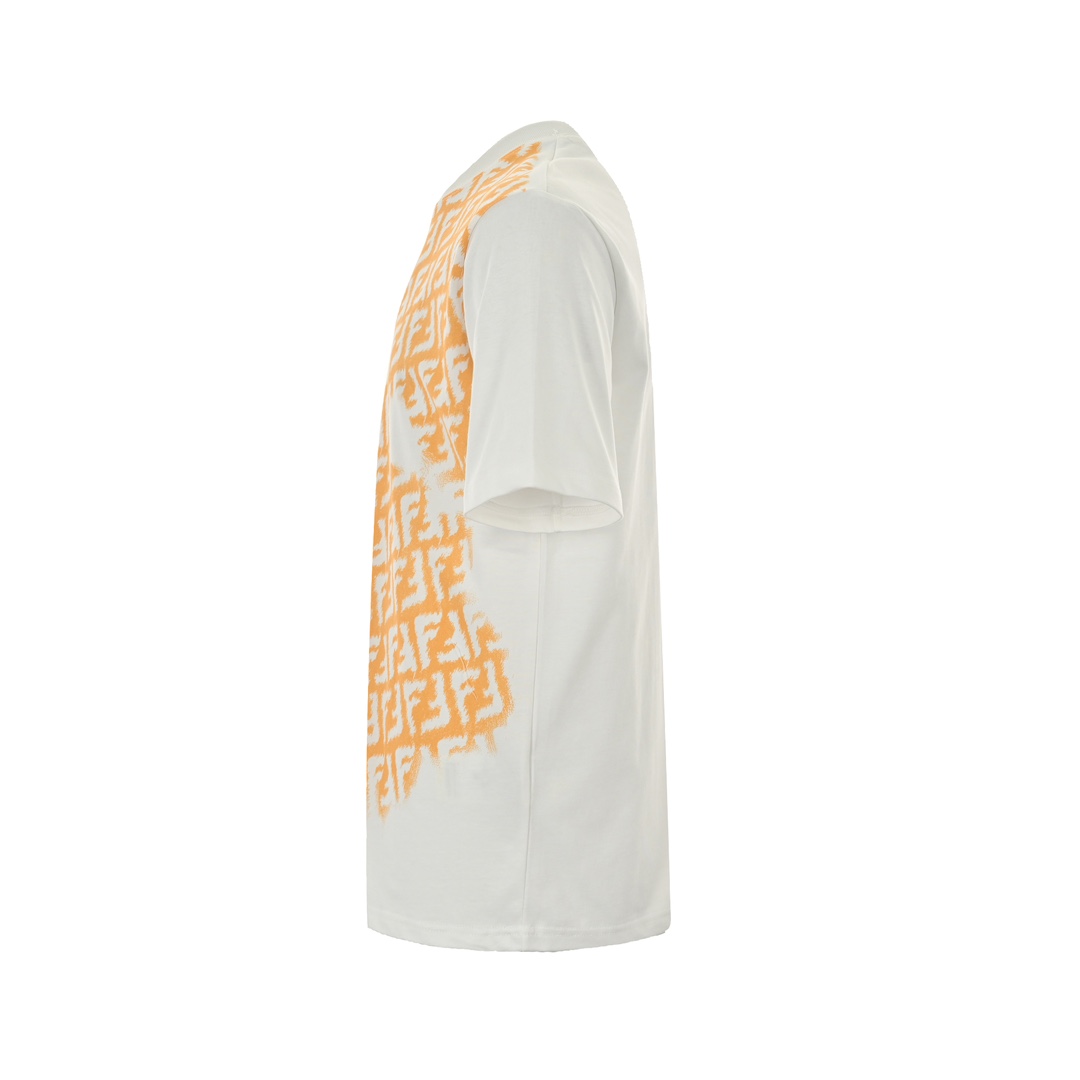 Fendi 24ss FF gradient print short sleeve