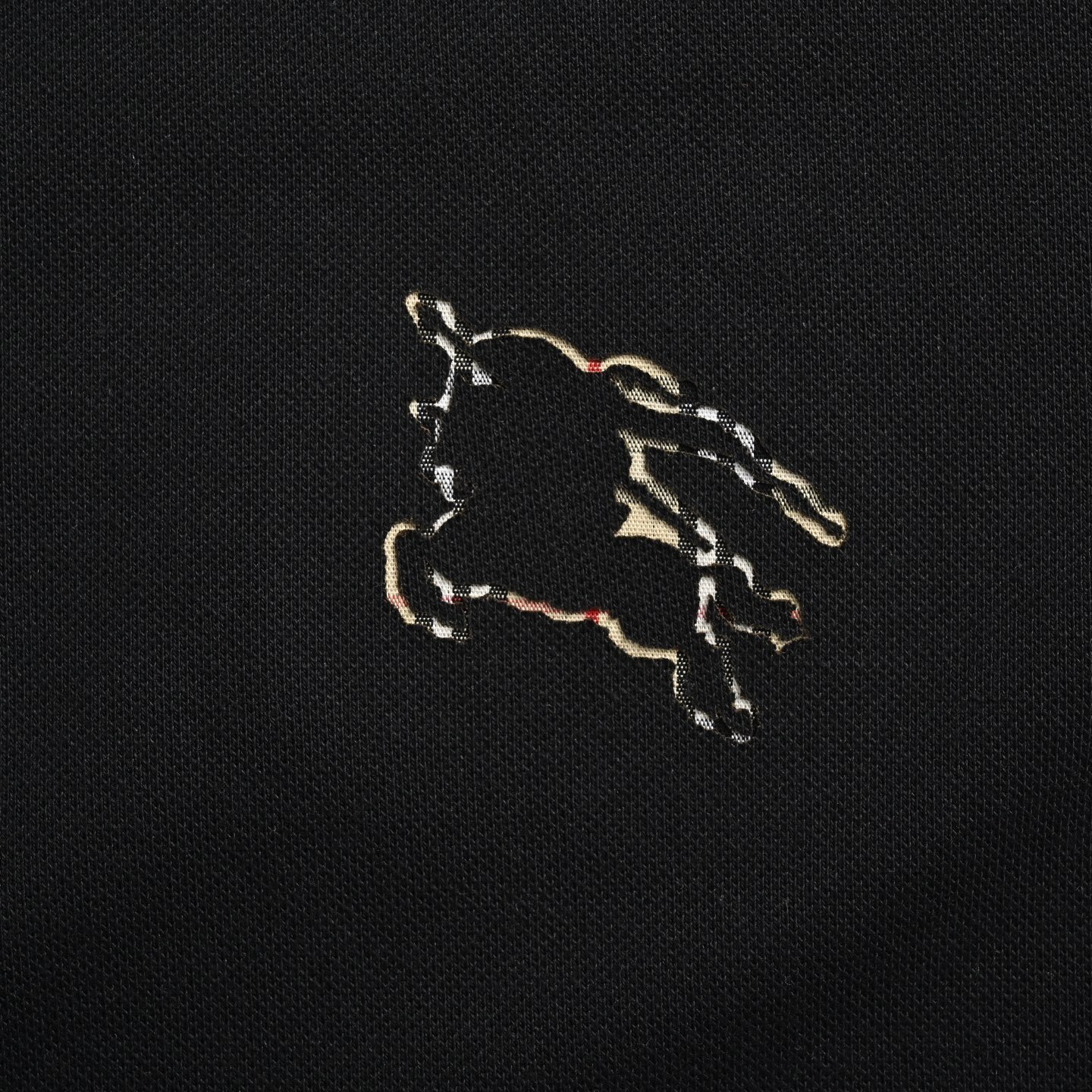 Burberry 25ss hollow warhorse Polo short sleeve