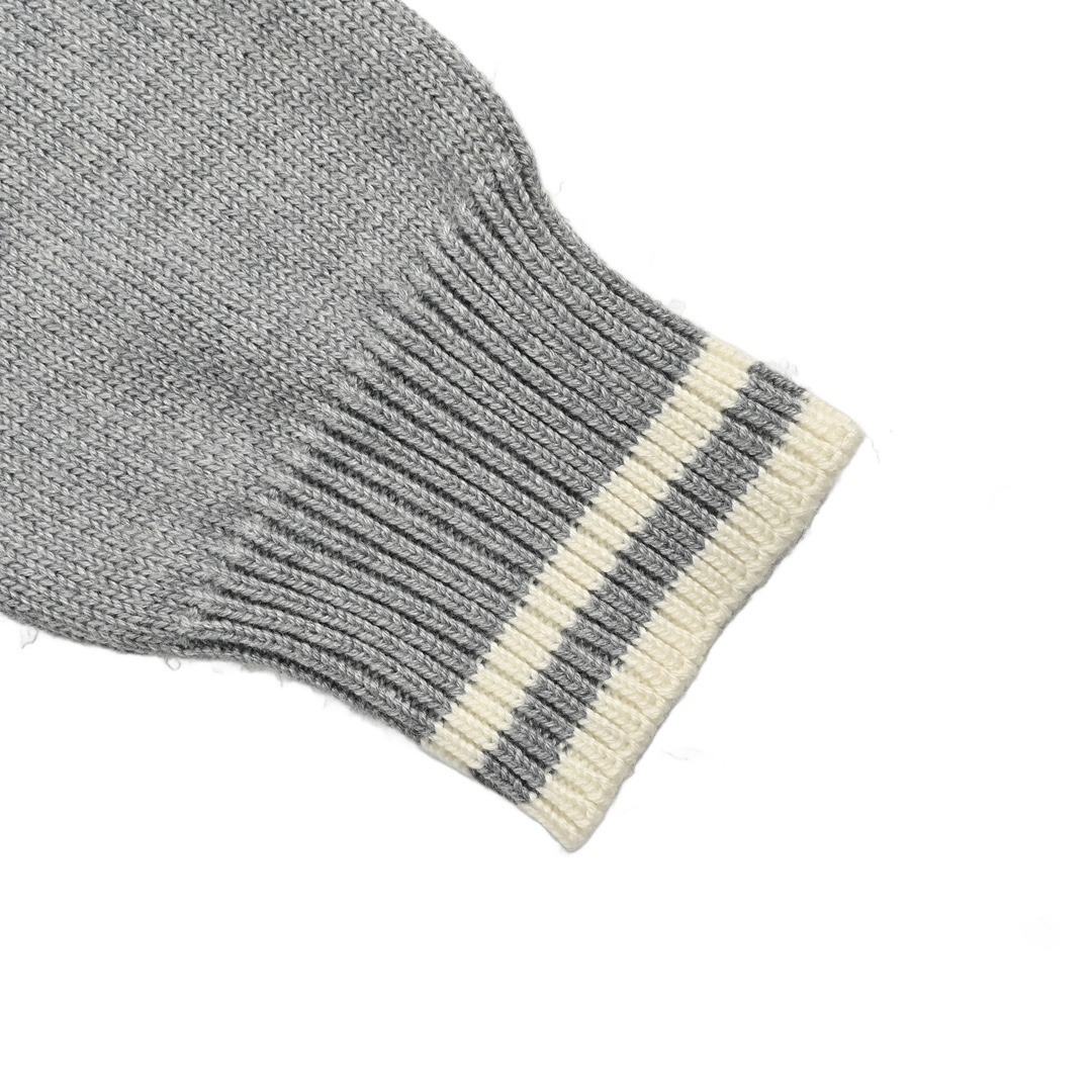 Dior 24Fw signature letter embroidered crew neck sweater