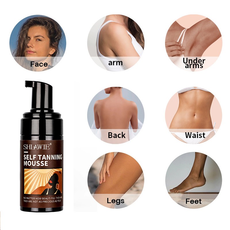 (🔥Last Day Promotion-SAVE 60% OFF)-Self Tanning Mousse-BUY 2 GET 10% OFF & FREE SHIPPING