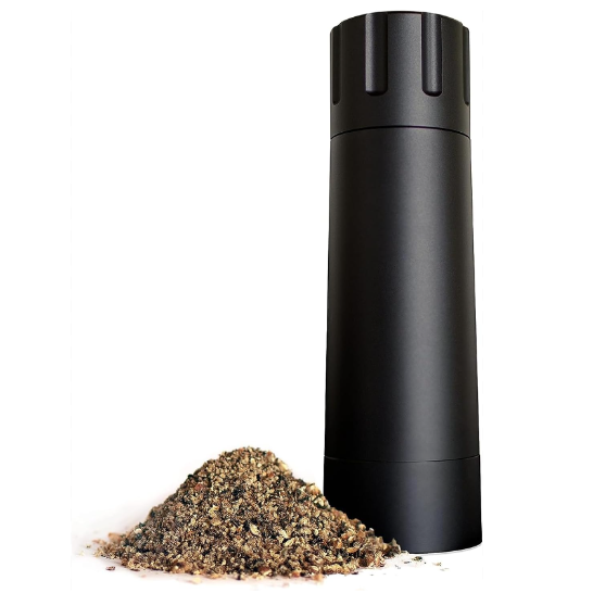 MANNKITCHEN Pepper Cannon Professional Grade Heavy Duty High Output Pepper Mill