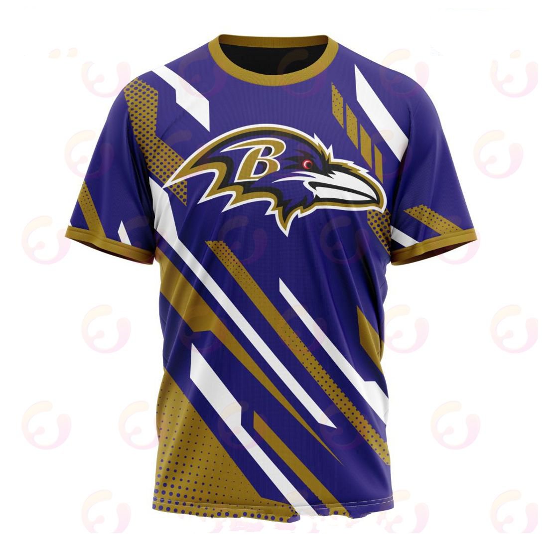 BALTIMORE RAVENS 3D HOODIE SPECIAL MOTOCROSS CONCEPT
