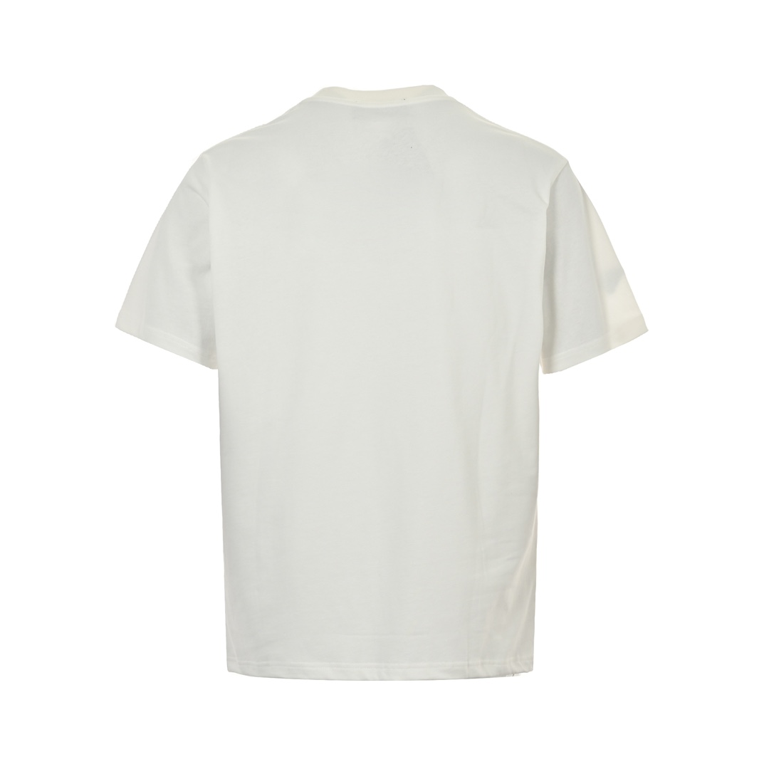 Prada 21ss classic red silicone trim short sleeve