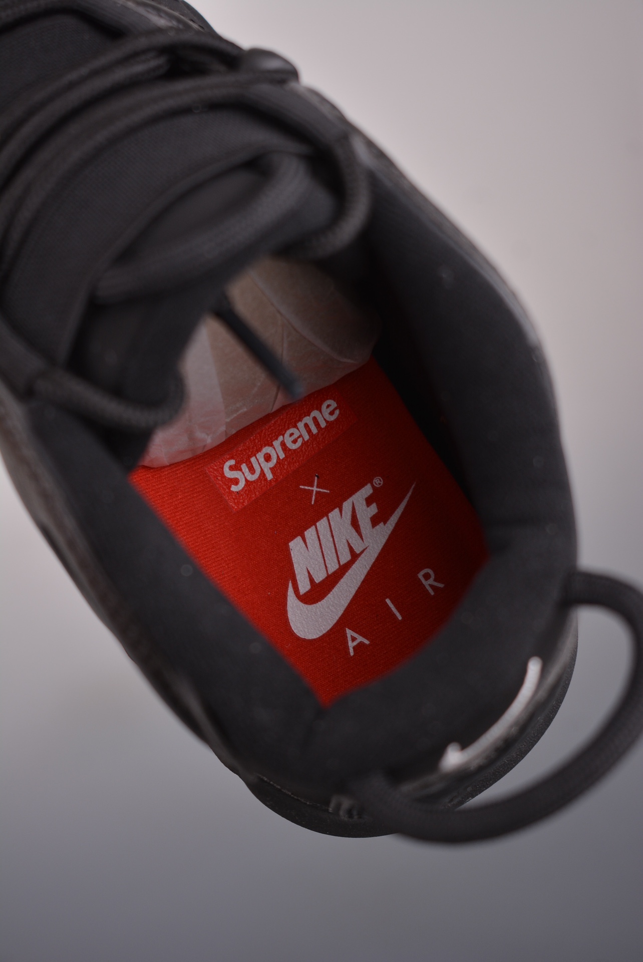 Supreme x Nike Air More Uptempo Black 902290-001