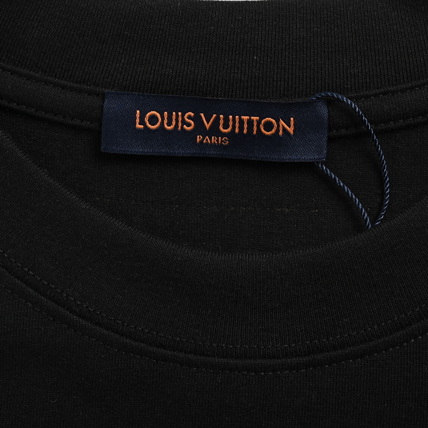 Louis Vuitton 25ss chest embroidered lettering short sleeve