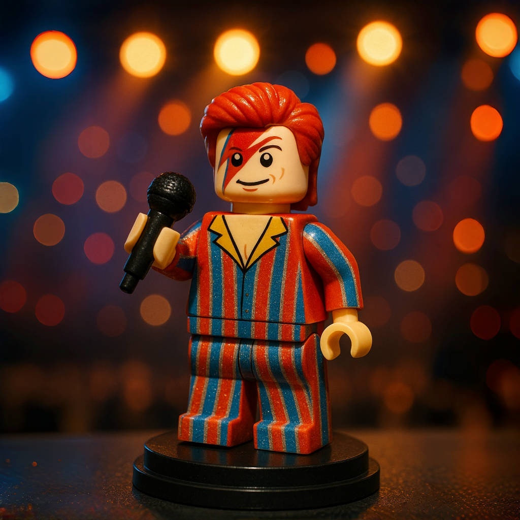 Tribute to David Bowie Brick Edition