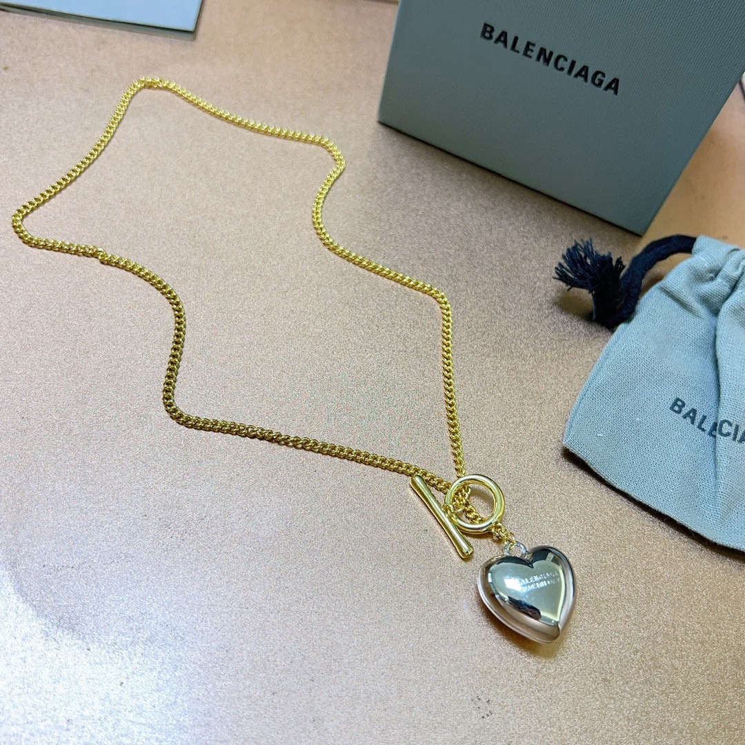Balenciaga Heart Necklace