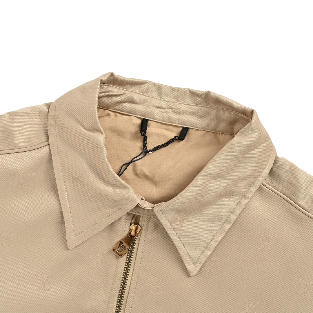 Louis Vuitton 24Fw all-over print jacquard jacket