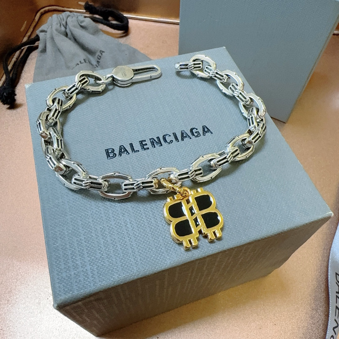 Balenciaga BB chain bracelet
