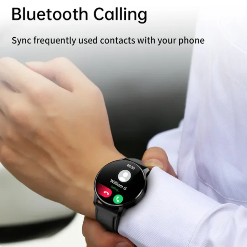 New women's smartwatch 1.32-inch Full screen touch Heart rate Blood oxygen Monitor HD Bluetooth Call Smartwatch for Android IOS