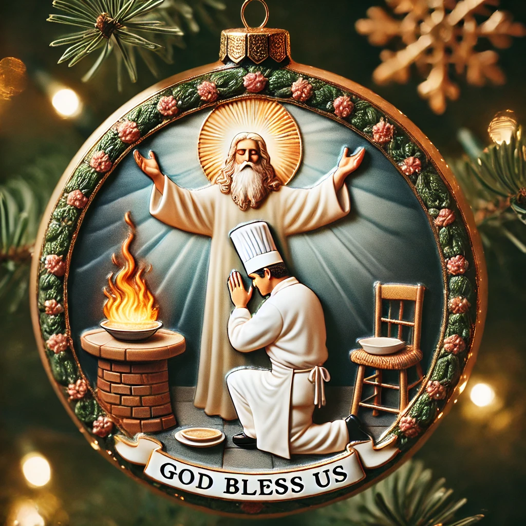 God Bless Us Ornament