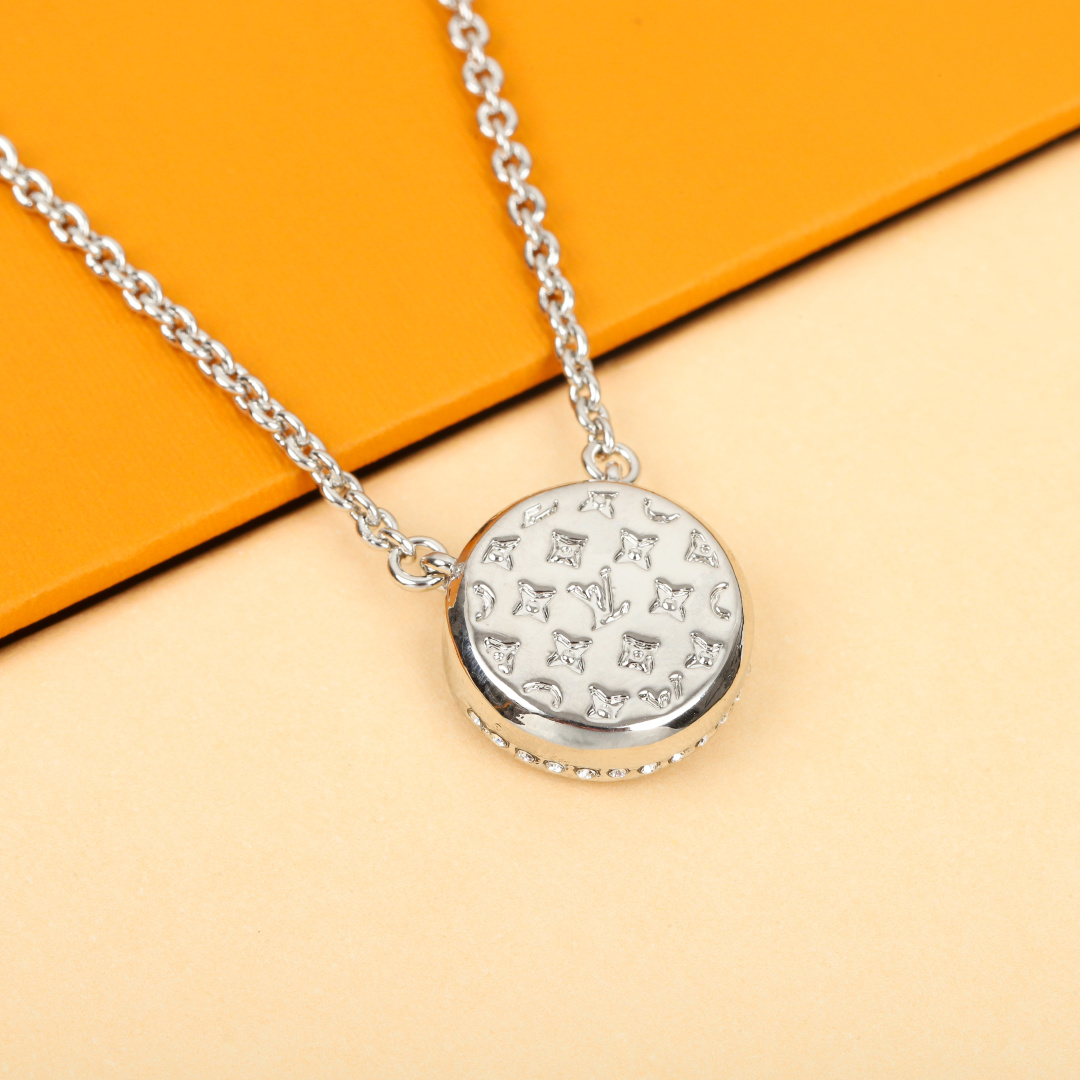 Louis Vuitton diamond necklace