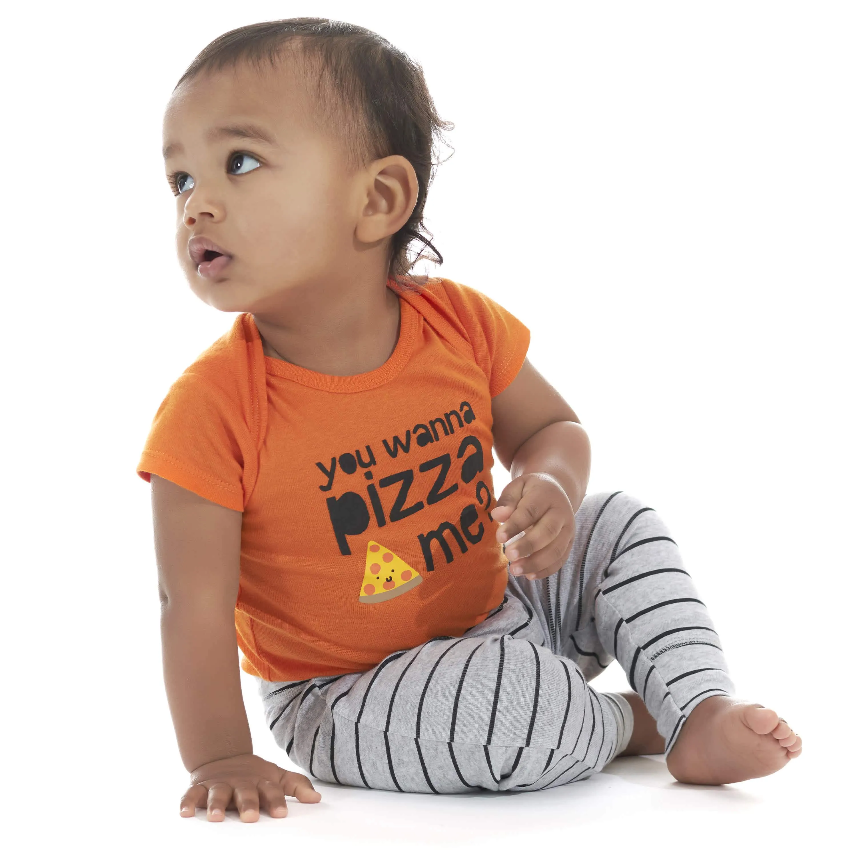 8-Pack Baby Neutral Taco Onesies Brand Bodysuits