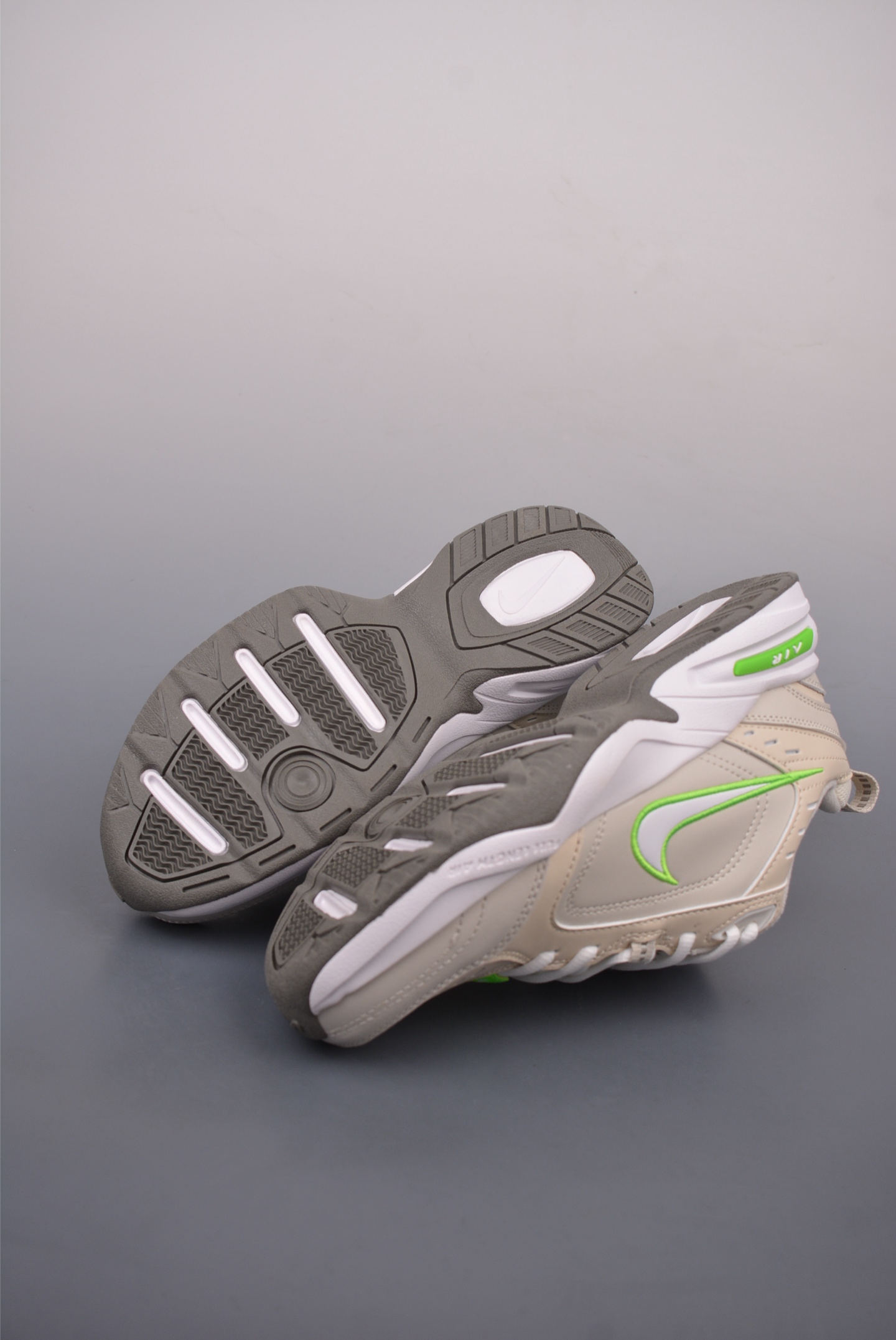 Nike Air Monarch IV Leather Beige Green FN3436-011