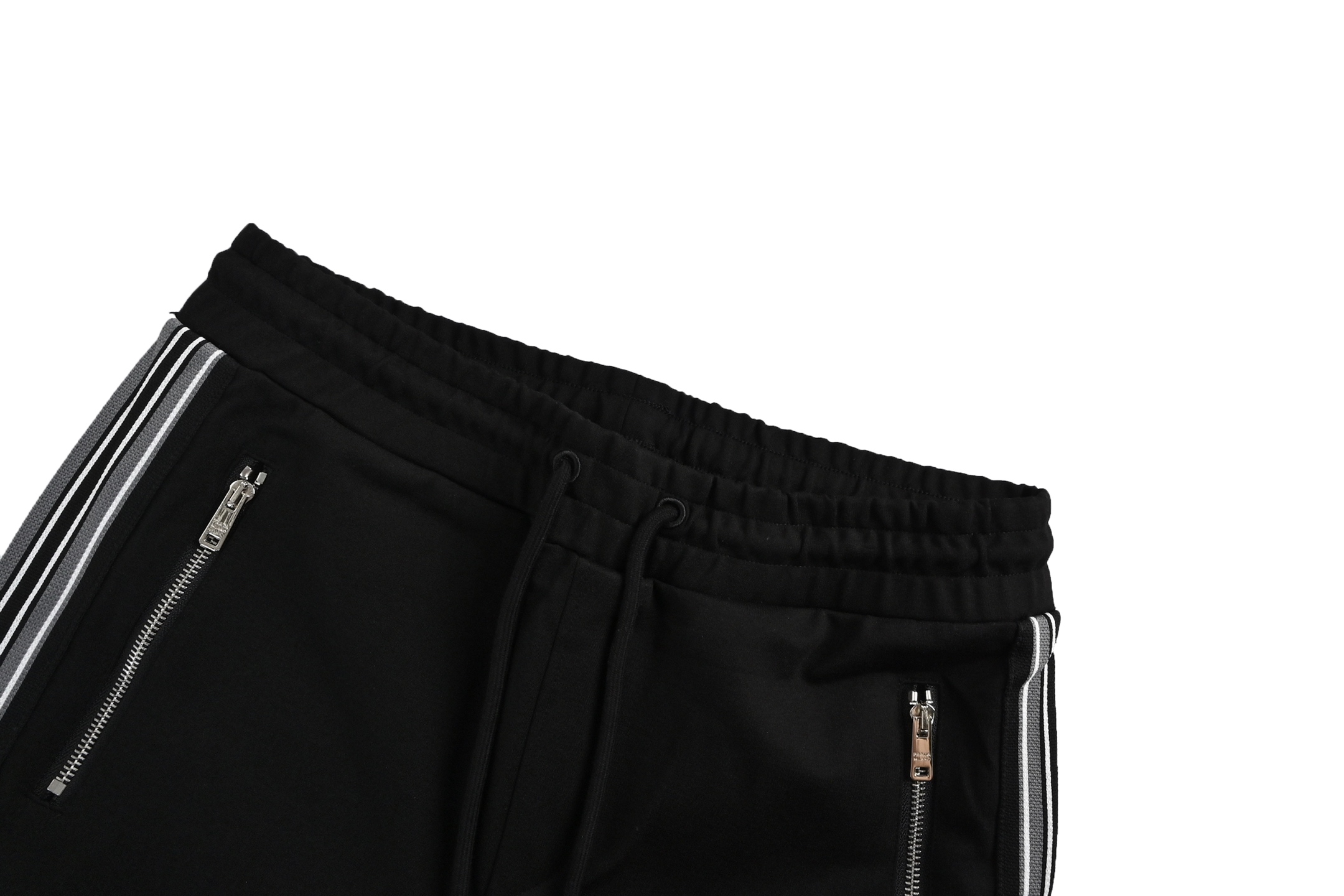 Prada Pocket zip side webbing shorts